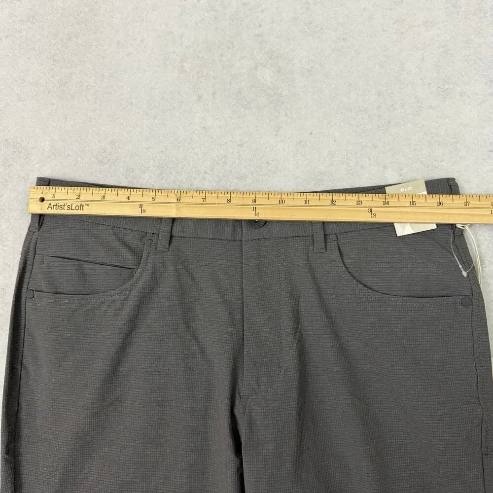 Tommy Bahama Pants Men 32x32 Gray IslandZone Stretch Golf Performance NWT